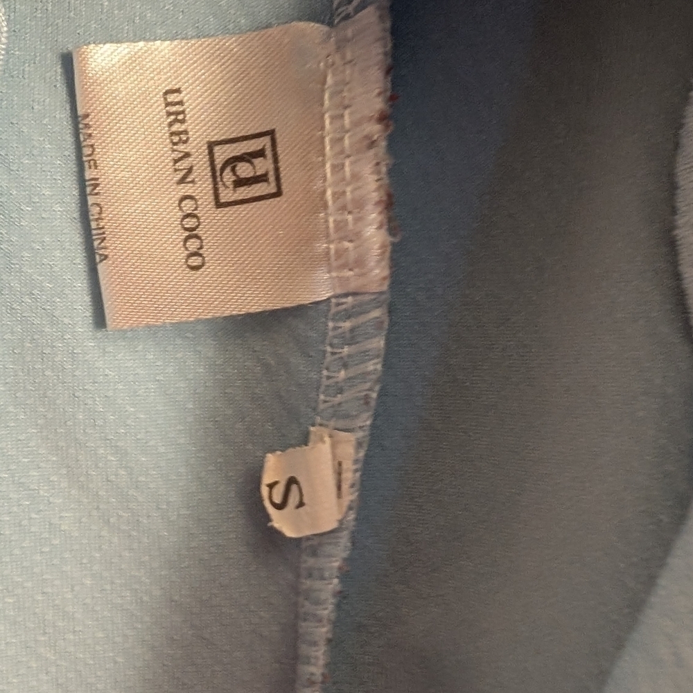 Blue Skater Mini Skirt with Pleats - Picture 5 of 8